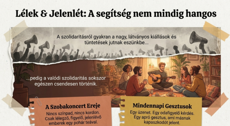 A magánytól a közösségig: Miért ment meg minket egy szobakoncert?